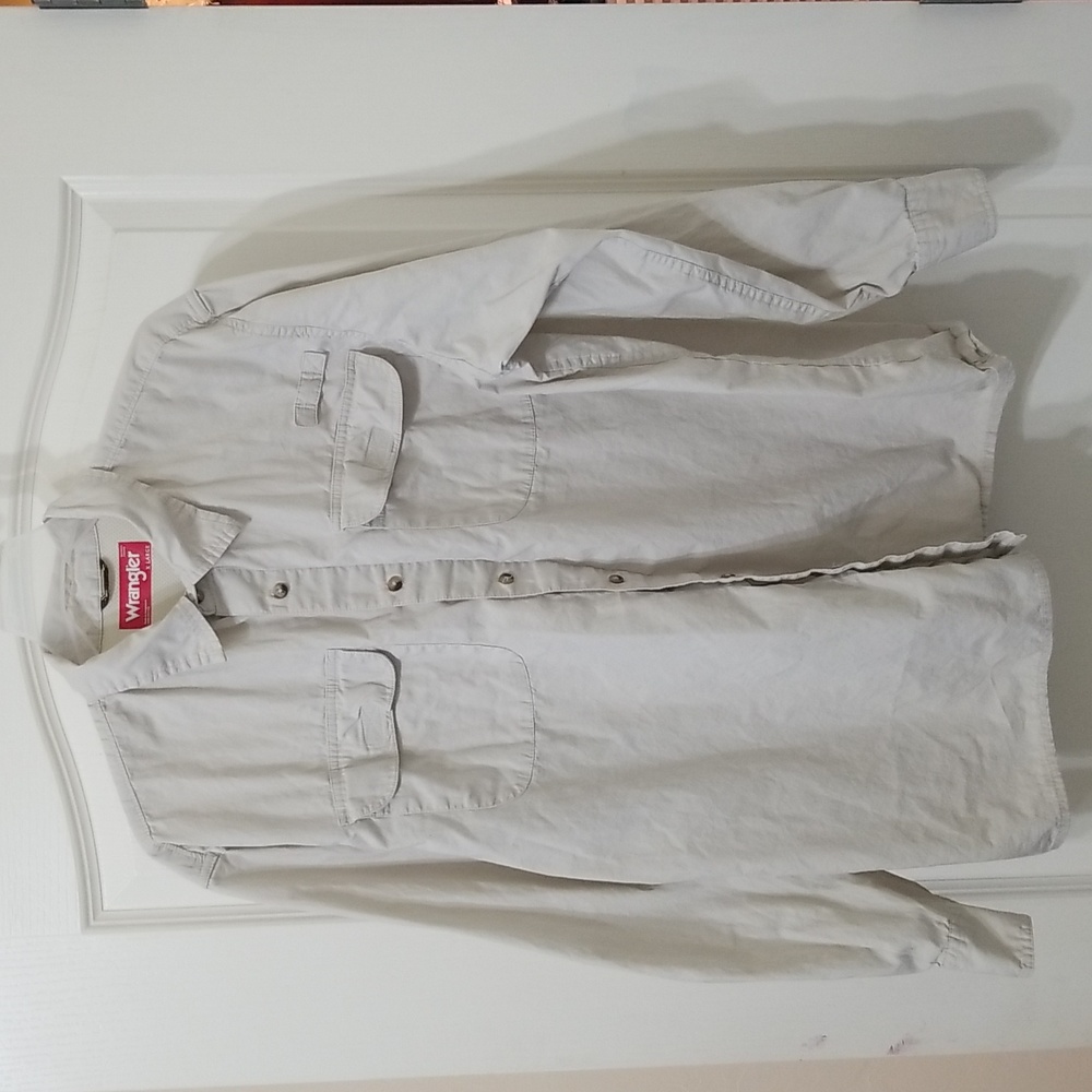 Wrangler Long Sleeve Button Down Shirt Size XL